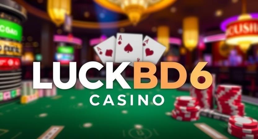 Variety of slot machines available on LUCKBD6