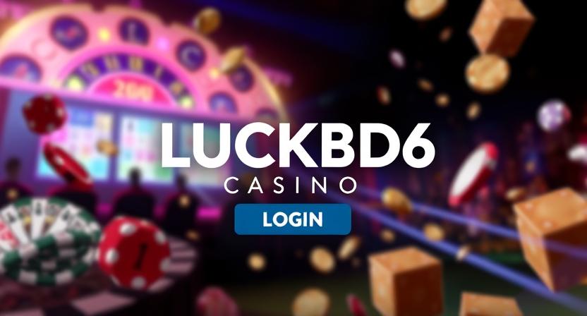 Account dashboard after LUCKBD6 login